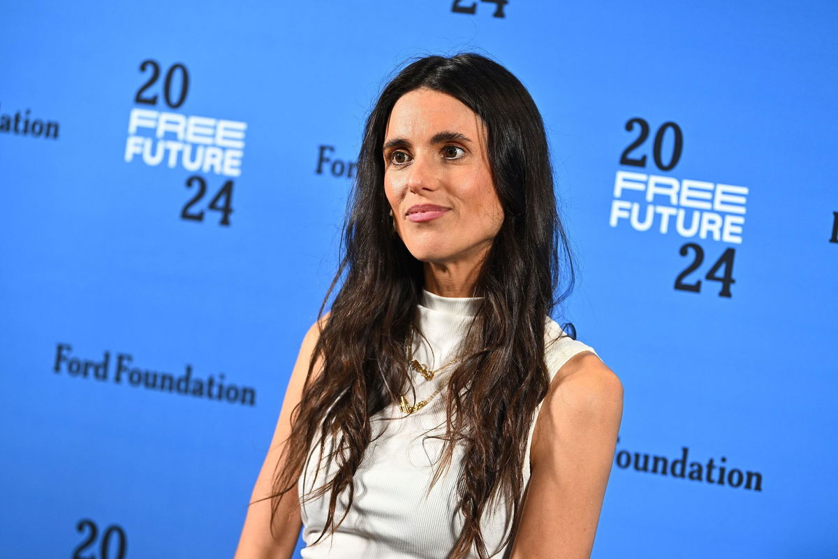 <i>Roy Rochlin/Getty Images for The Ford Foundation via CNN Newsource</i><br/>Liz Plank at the Free Future 2024: Preventing Gender Violence Around the World event in New York in September.