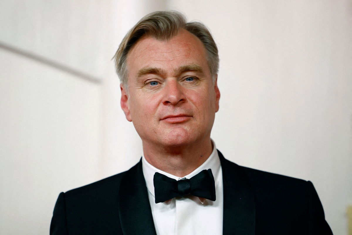 <i>Sarah Meyssonnier/Reuters via CNN Newsource</i><br/>Christopher Nolan at the 2024 Academy Awards in Los Angeles.