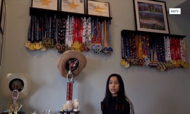 13-year-old Abigail Hunck spent the last year traveling the country competing in world tournaments for sport karate.