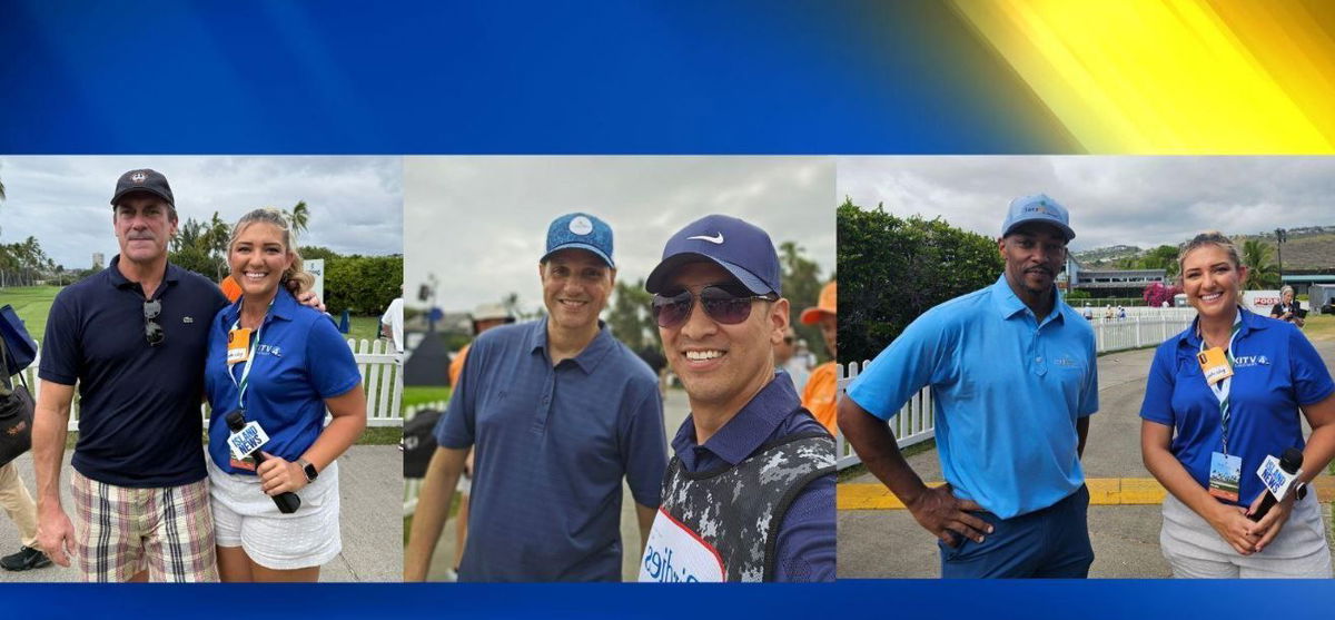 <i>KITV via CNN Newsource</i><br/>Professional golfers