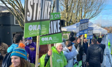 Providence health care workers strike