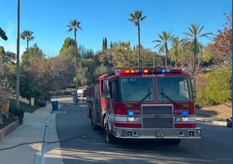 Salem is among numerous Oregon fire departments that are part of strike teams deployed to S. California wildfires.