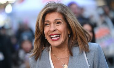 Hoda Kotb is seen at the NBC "Today" Show at Rockefeller Plaza on January 10. The former “Today” co-host shared a photo on social media on January 12 of a set of alarms on her phone turned off.