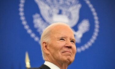 President Joe Biden speaks at the State Department in Washington