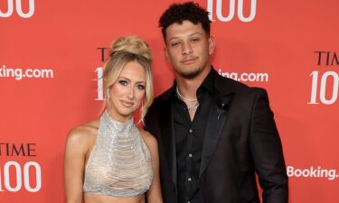 Brittany and Patrick Mahomes