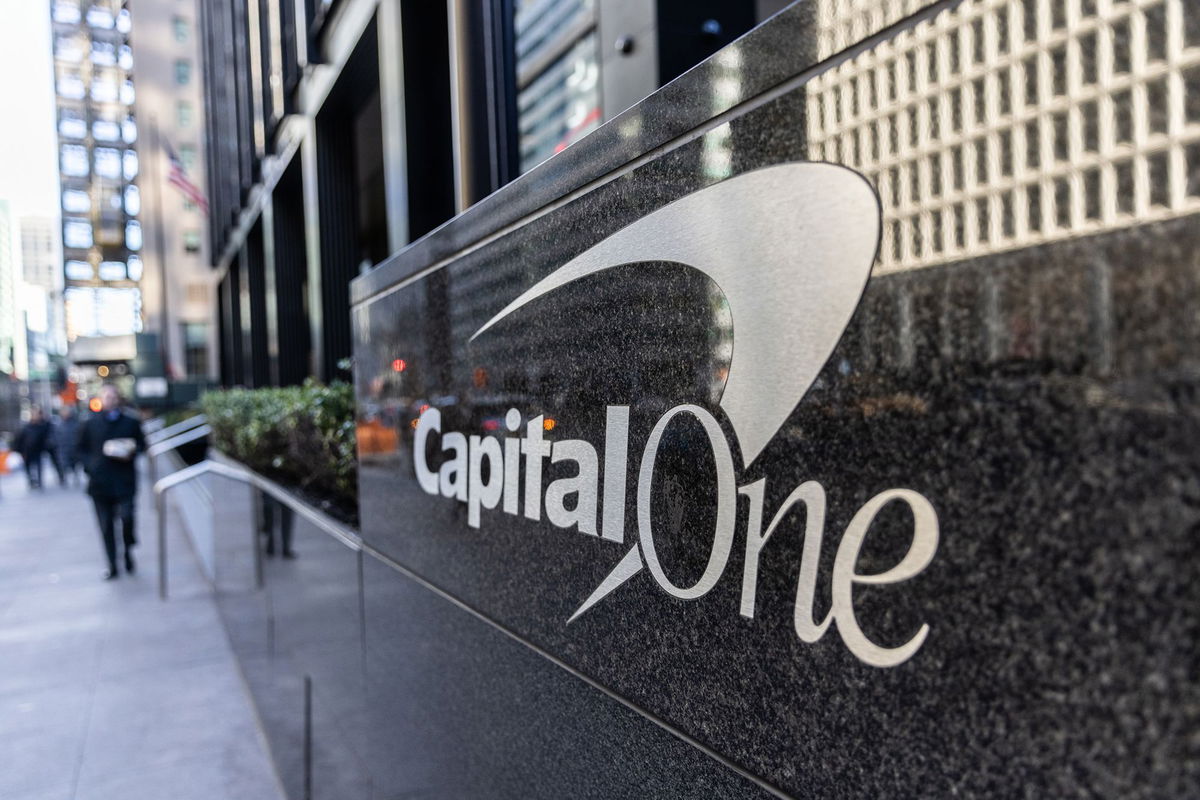 <i>Jeenah Moon/Bloomberg/Getty Images via CNN Newsource</i><br/>Capital One is being sued by the US government’s consumer watchdog agency for “cheating millions of consumers” and not paying more than $2 billion in interest to holders of its high-interest savings accounts.