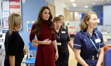 The Princess of Wales visits London's Royal Marsden Hospital on January 13.