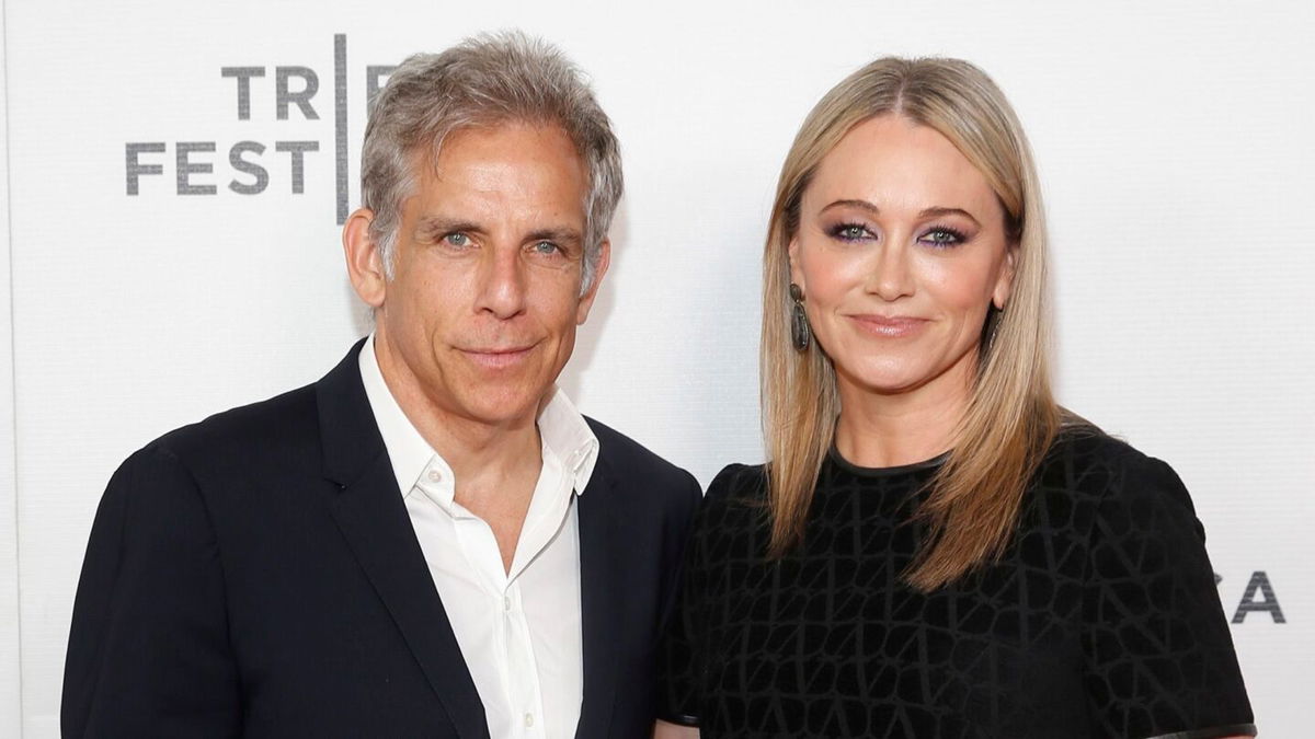 <i>Rob Kim/Getty Images via CNN Newsource</i><br/>Ben Stiller (L) and Christine Taylor attend the 