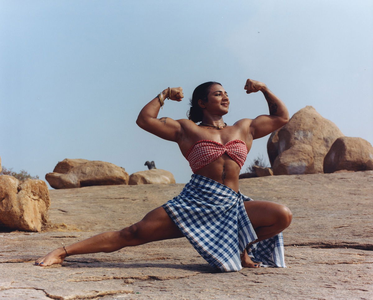 <i>Keerthana Kunnath via CNN Newsource</i><br/>Bodybuilder Chitra Purushotham. The photographer Keerthana Kunnath’s series “Not What You Saw” documents a small group of women in Keralda