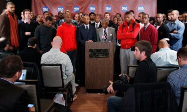 NBA action stopped in 2011 due to a lockout.