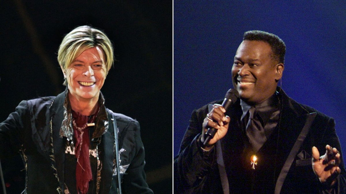 <i>Bertrand Guay/Hector Mata/AFP/Getty Images via CNN Newsource</i><br/>Luther Vandross had a huge fan in David Bowie