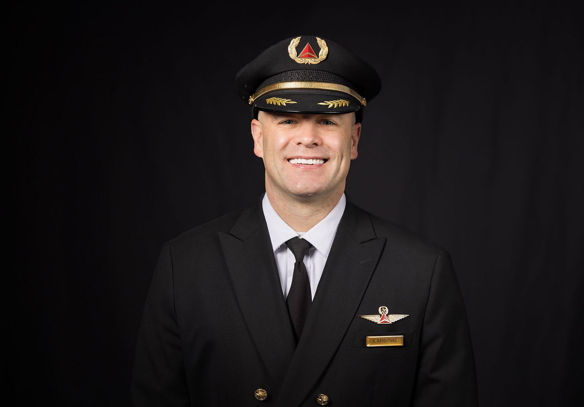 <i>Keith Napolitano courtesy Delta via CNN Newsource</i><br/>Captain Keith Napolitano