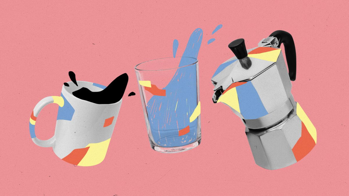 <i>CNN/Agne Jurkenaite via CNN Newsource</i><br/>Waiting for your morning coffee to perk? Make drinking a full glass of water part of your daily routine until a cup of joe is ready.