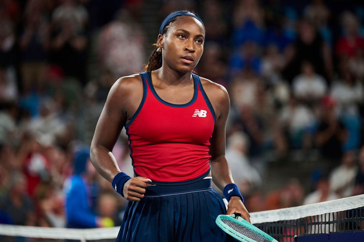 <i>Brett Hemmings/Getty Images via CNN Newsource</i><br/>Coco Gauff picked up her second straight win over Iga Świątek.