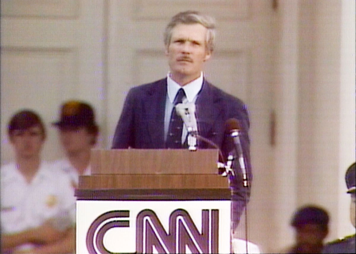 <i>CNN via CNN Newsource</i><br/>Ted Turner launched CNN in 1980.