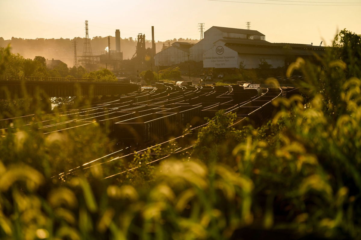 <i>Justin Merriman/Bloomberg/Getty Images via CNN Newsource</i><br/>US Steel and Nippon Steel filed a lawsuit Monday against the US government