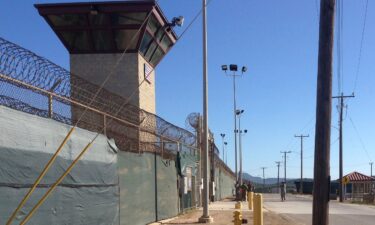 This December 2016 photo shows the exterior of Camp 6 at the detention center at the Guantanamo Bay U.S. Naval Base