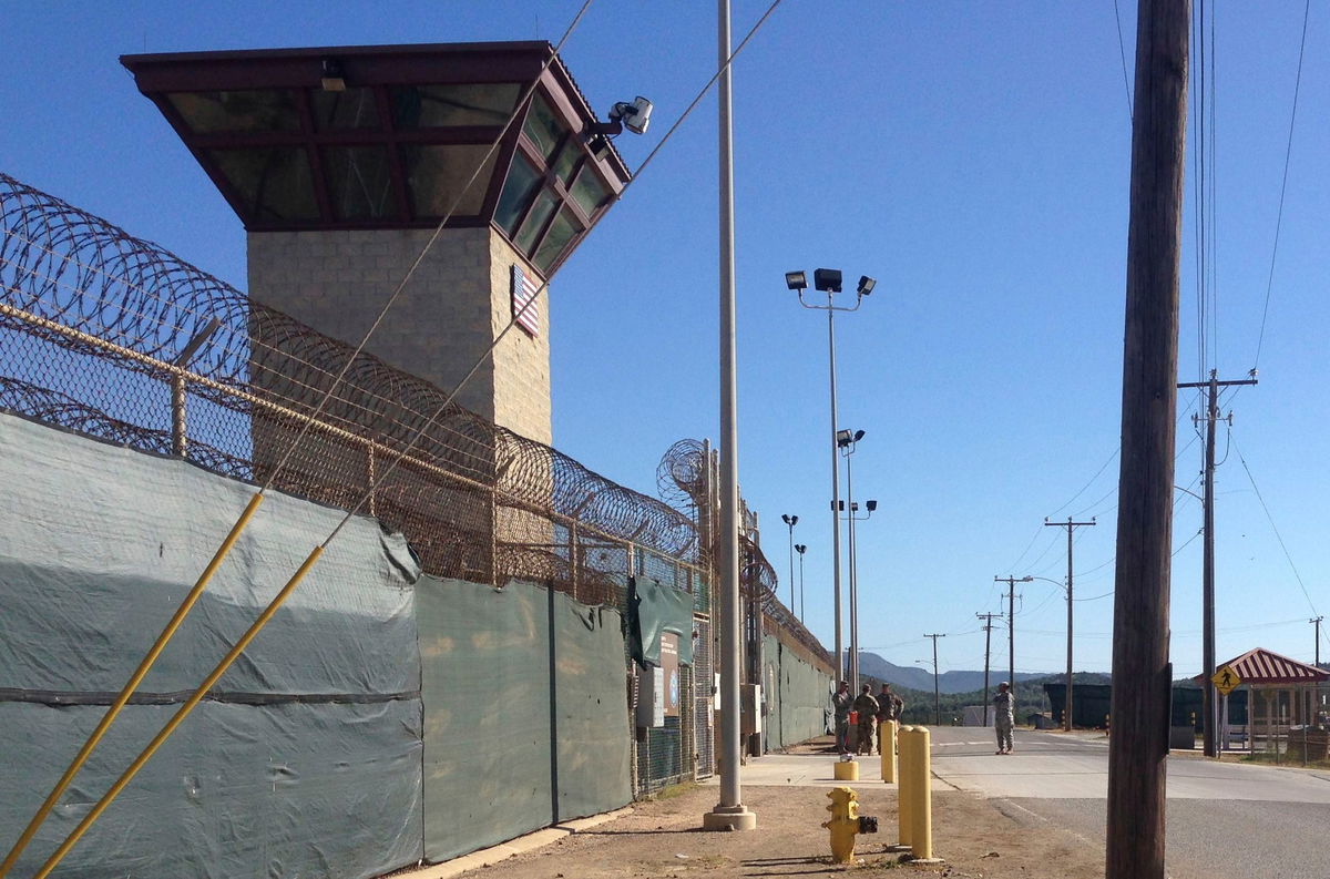 <i>Ben Fox/AP/File via CNN Newsource</i><br/>This December 2016 photo shows the exterior of Camp 6 at the detention center at the Guantanamo Bay U.S. Naval Base