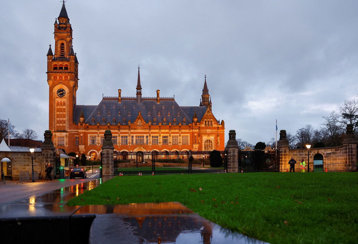 <i>Piroschka Van De Wouw/Reuters/File via CNN Newsource</i><br/>A view of a building of the United Nations' International Court of Justice in The Hague