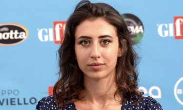 Italian journalist Cecilia Sala is pictured at the Giffoni Film Festival in July 2022. Sala has been freed from an Iranian prison and is on a plane home