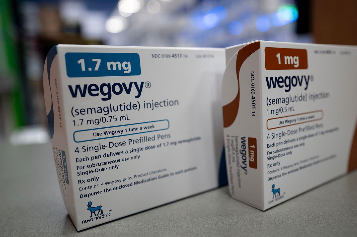 <i>Scott Olson/Getty Images via CNN Newsource</i><br/>The injectable weight-loss medication Wegovy is available on April 24