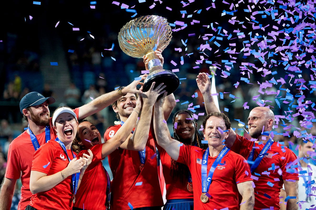 <i>Jeremy Piper/Reuters via CNN Newsource</i><br/>Gauff led the USA to the United Cup with un undefeated week.