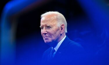 President Joe Biden attends a Department of Defense Commander in Chief Farewell Ceremony at Joint Base Myers-Henderson Hall in Arlington