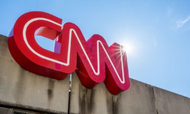 An exterior view of a garage near the world headquarters for the Cable News Network (CNN) on November 17