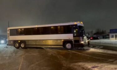 The DEA says 41 illegal immigrants were taken away from the scene on this bus.