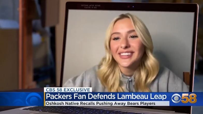 <i>WDJT via CNN Newsource</i><br/>Michele's aggressive defense of the Lambeau Leap wasn't the first time a Packers fan got attention for protecting the Green Bay tradition.