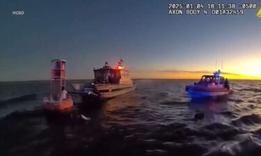 A pair of boaters were found after they got stranded on sea.