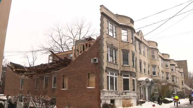 <i>WCVB via CNN Newsource</i><br/>The three-story building