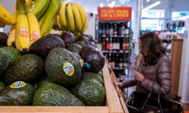 Avocados and bananas from Mexico are displayed at a grocery store in San Francisco on Thursday.