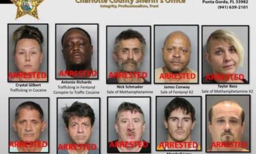 The charges include selling