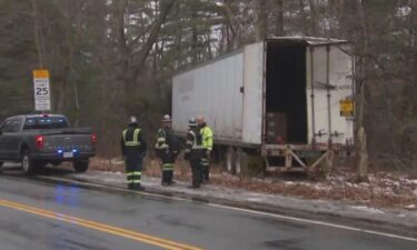 A tractor-trailer driver fled after allegedly leading police on a chase on I-95 and crashing in Dedham.