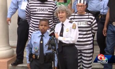 A 13-year-old living with terminal brain cancer was celebrated by the New Orleans Police Department as he pursues his dream of becoming a police officer in as many cities as possible. Devarjaye “DJ” Daniel was diagnosed with terminal brain cancer at the age of 6.