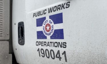 Indianapolis' Department of Public Works said its dropped 3