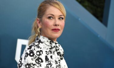 Christina Applegate arrives at the 26th annual Screen Actors Guild Awards at the Shrine Auditorium & Expo Hall in January 2020