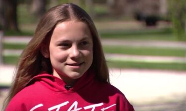 Twelve-year-old Paisley Fenner was the first to realize something was wrong. She stepped outside and immediately recognized it was an airplane