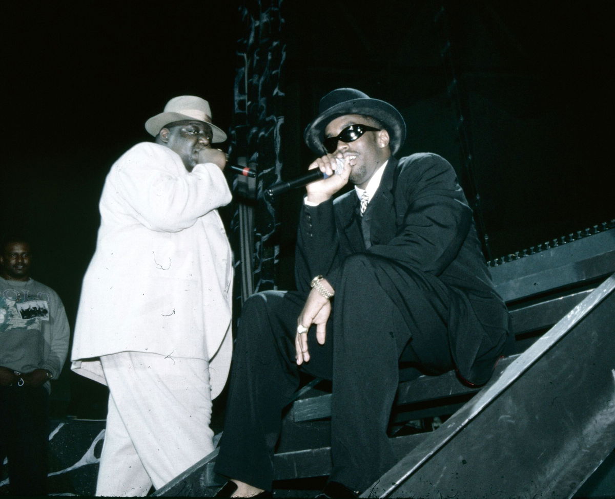 <i>Nitro/Getty Images via CNN Newsource</i><br/>Christopher Wallace and Sean Combs are pictured around 1994.