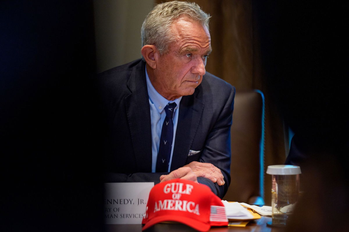 <i>Andrew Harnik/Getty Images via CNN Newsource</i><br/>US Health and Human Services Secretary Robert F. Kennedy Jr. has publicly encouraged measles vaccination but also said it's a 