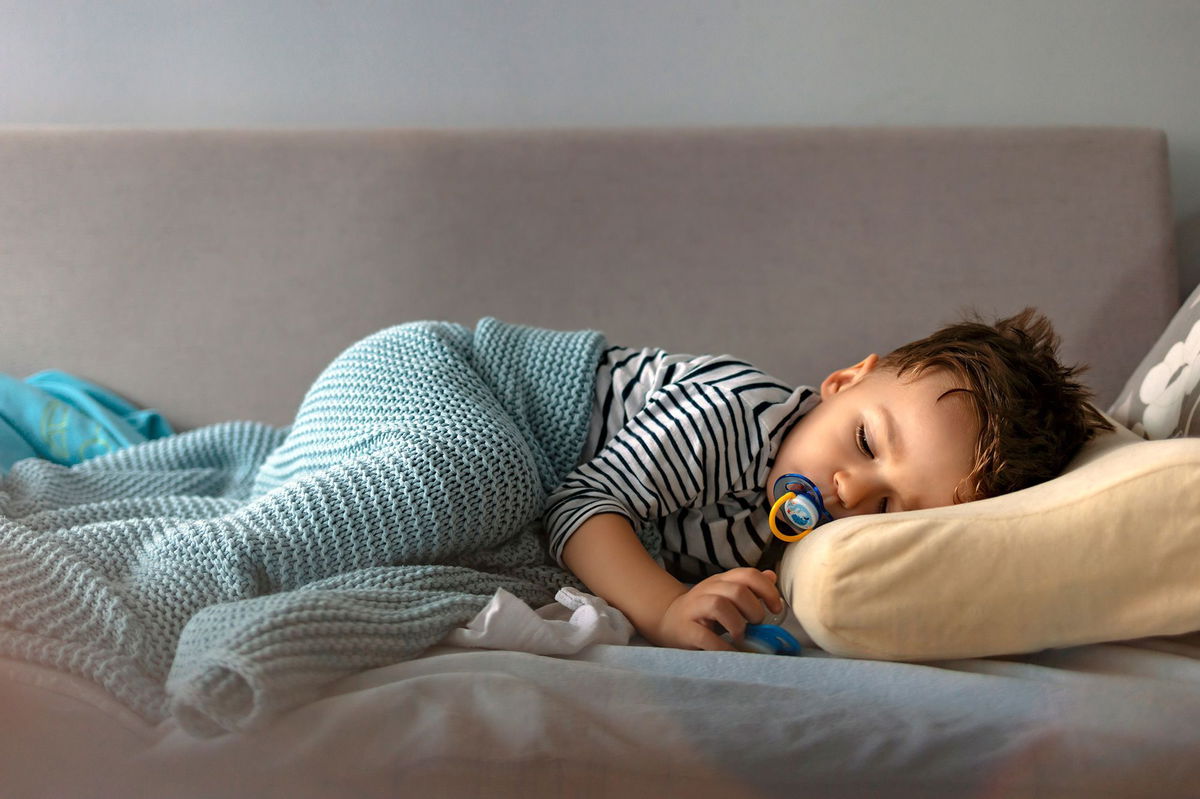 <i>ljubaphoto/E+/Getty Images via CNN Newsource</i><br/>A parent may want to wean off their child's pacifier or thumb sucking habit out of concern for their oral and emotional development.