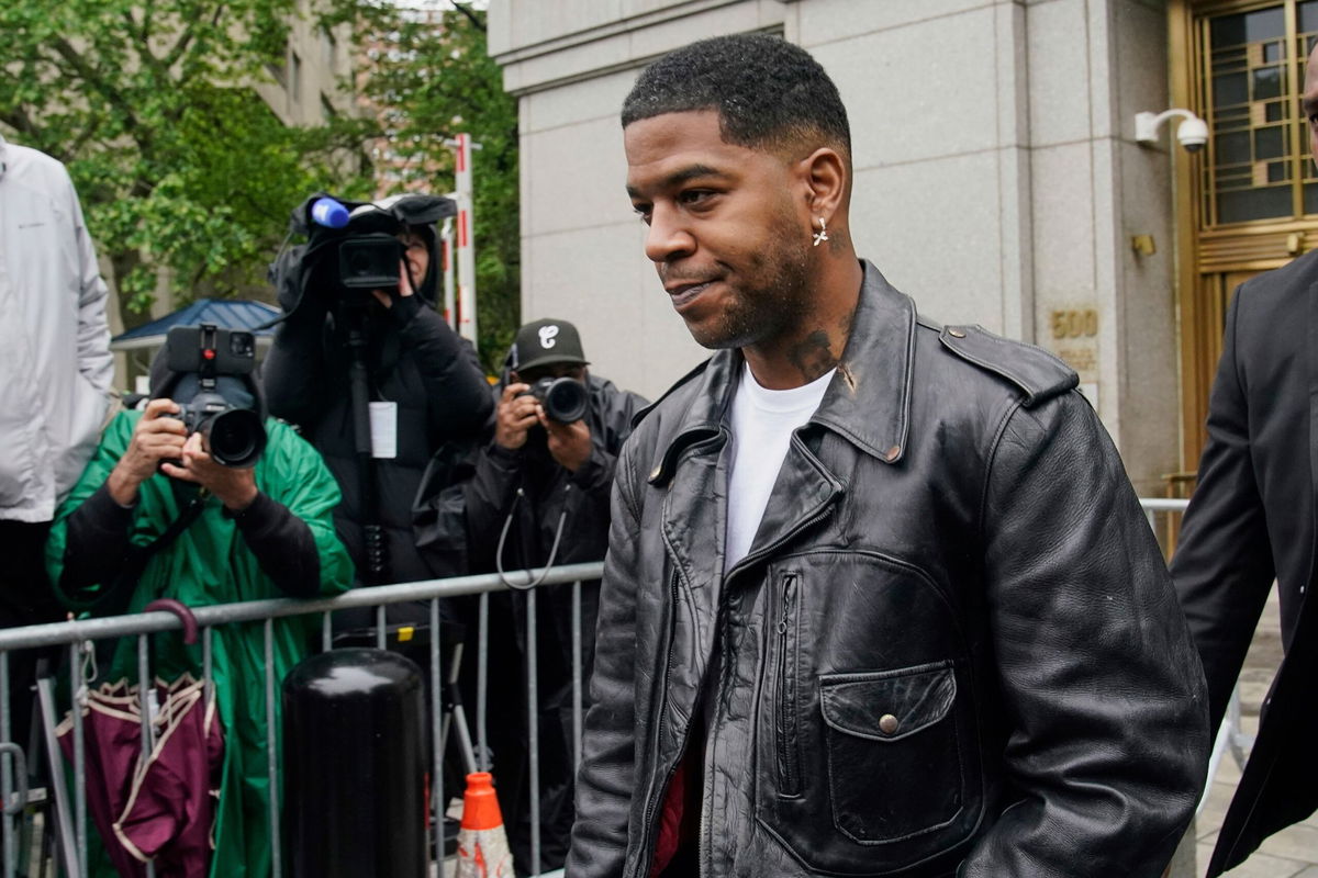<i>Richard Drew/AP via CNN Newsource</i><br/>Rapper Kid Cudi