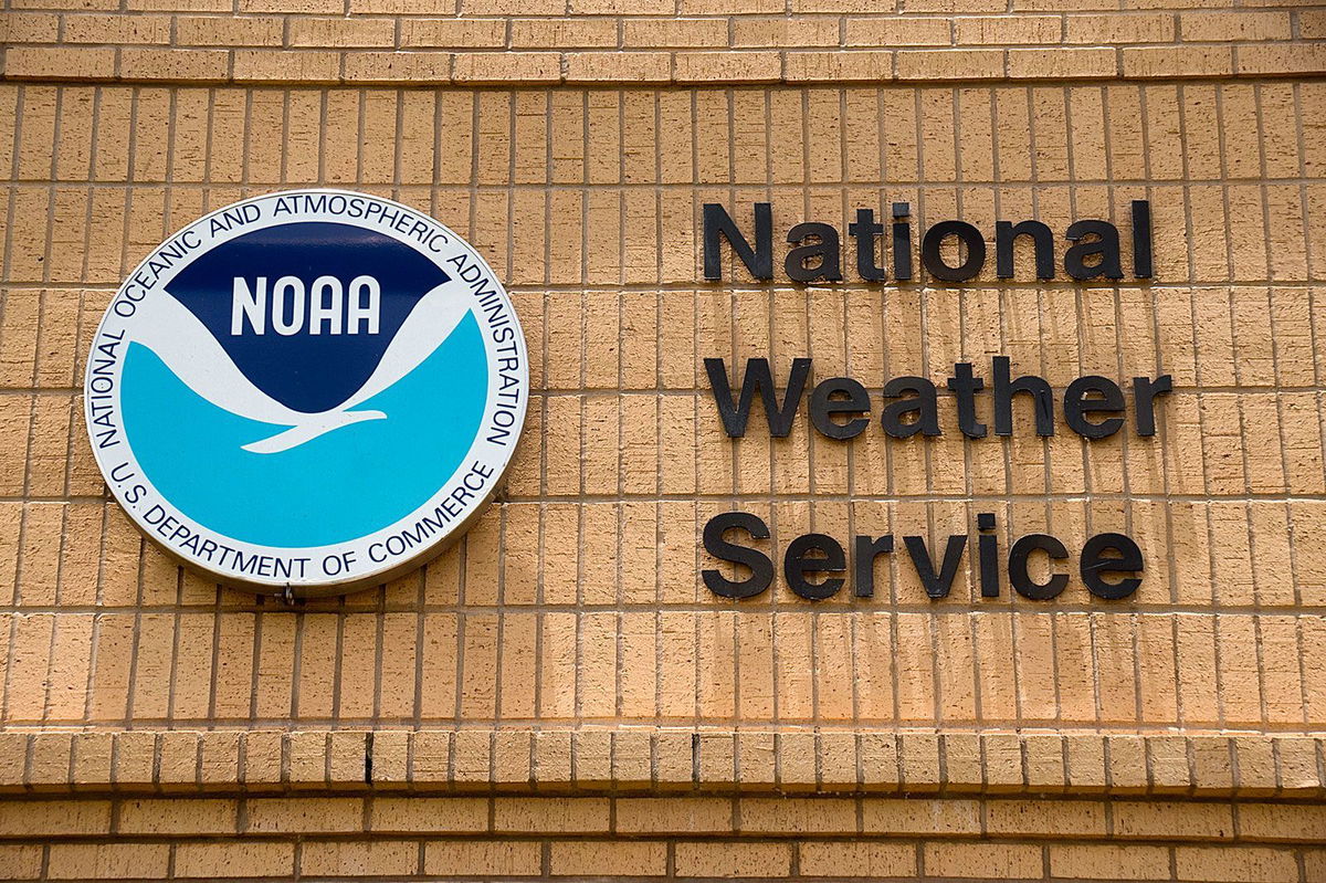 <i>David Pike/Valley Morning Star/AP/File via CNN Newsource</i><br/>The entrance to the National Weather Service office in Brownsville