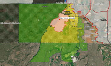 Alder Springs Fire lowered evacuation levels