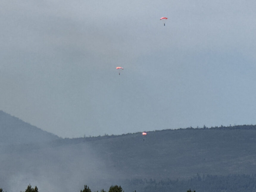 Alder Springs Fire smokejumpers Kim Schmidt
