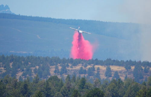 Alder Springs retardant drop Jeff Scholz