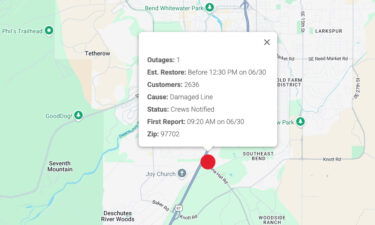 Bend Pacific Power outage
