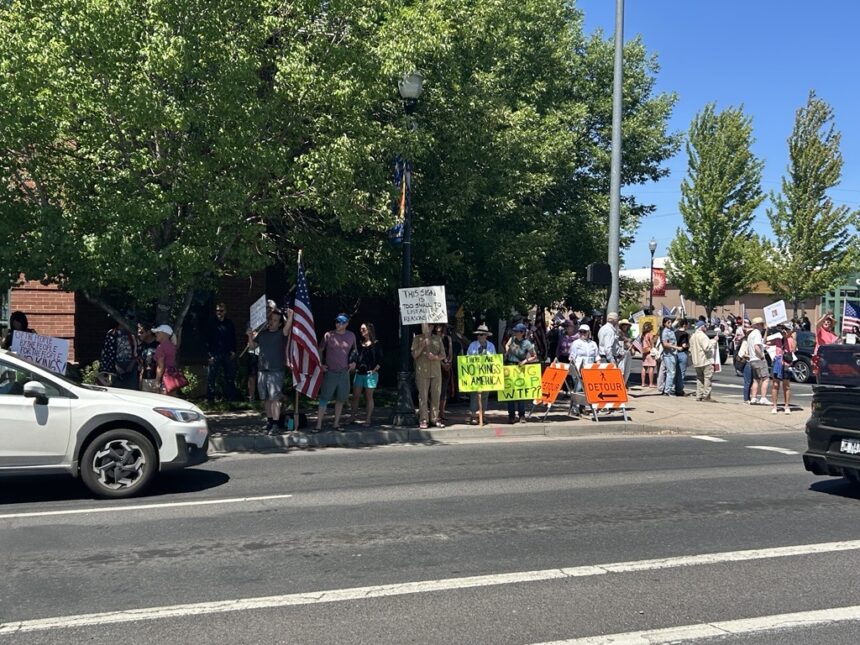 Redmond "No Kings" Rally - Four