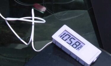 The Nebraska Humane Society (NHS) held a demonstration showcasing the dangers of leaving animals in a car.